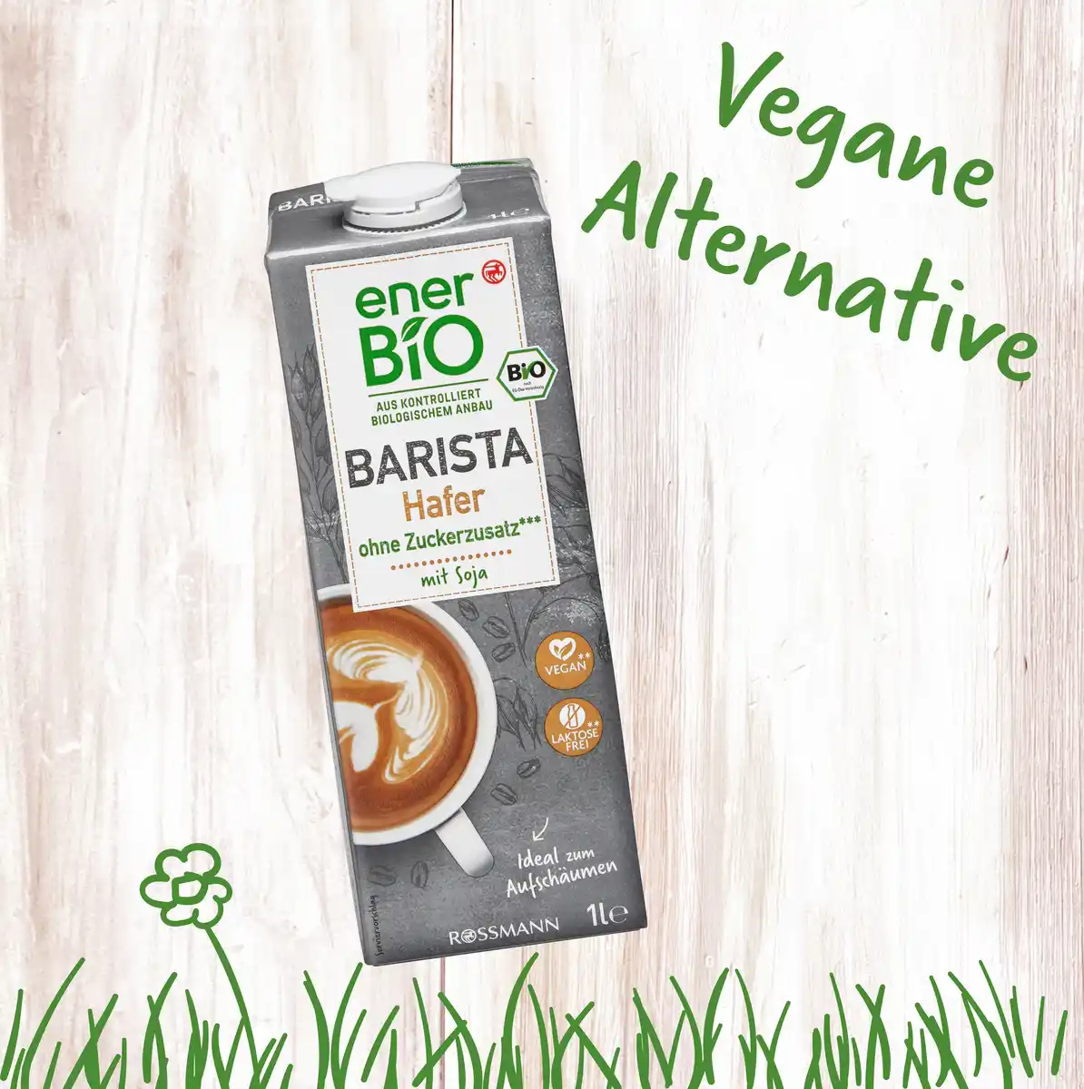 Bild 1 von enerBiO Barista Drink Hafer, 1 L