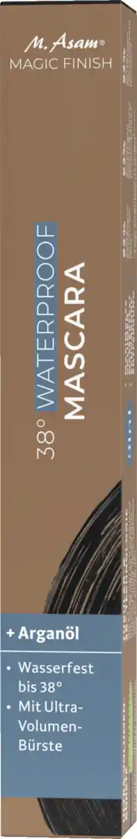 Bild 2 von M. Asam MAGIC FINISH 38° Waterproof Mascara - Deep Black, 12 ml