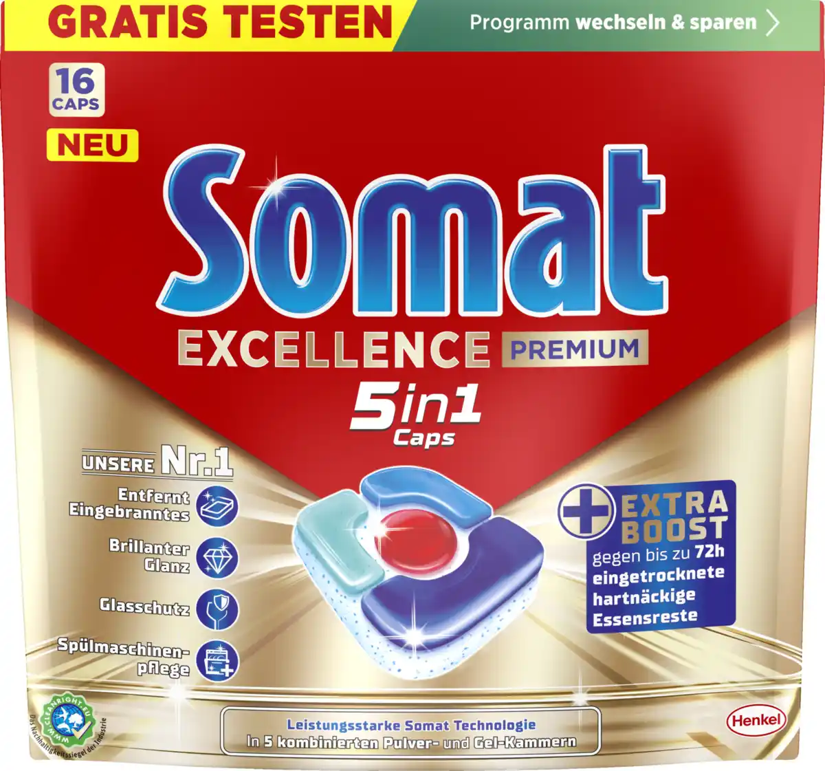 Bild 1 von Somat Excellence Premium 5in1 Caps