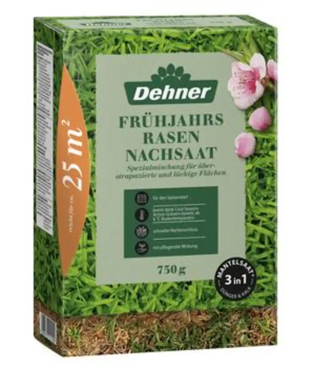 Bild 1 von Dehner Frühjahrsrasen-Nachsaat, 750 g