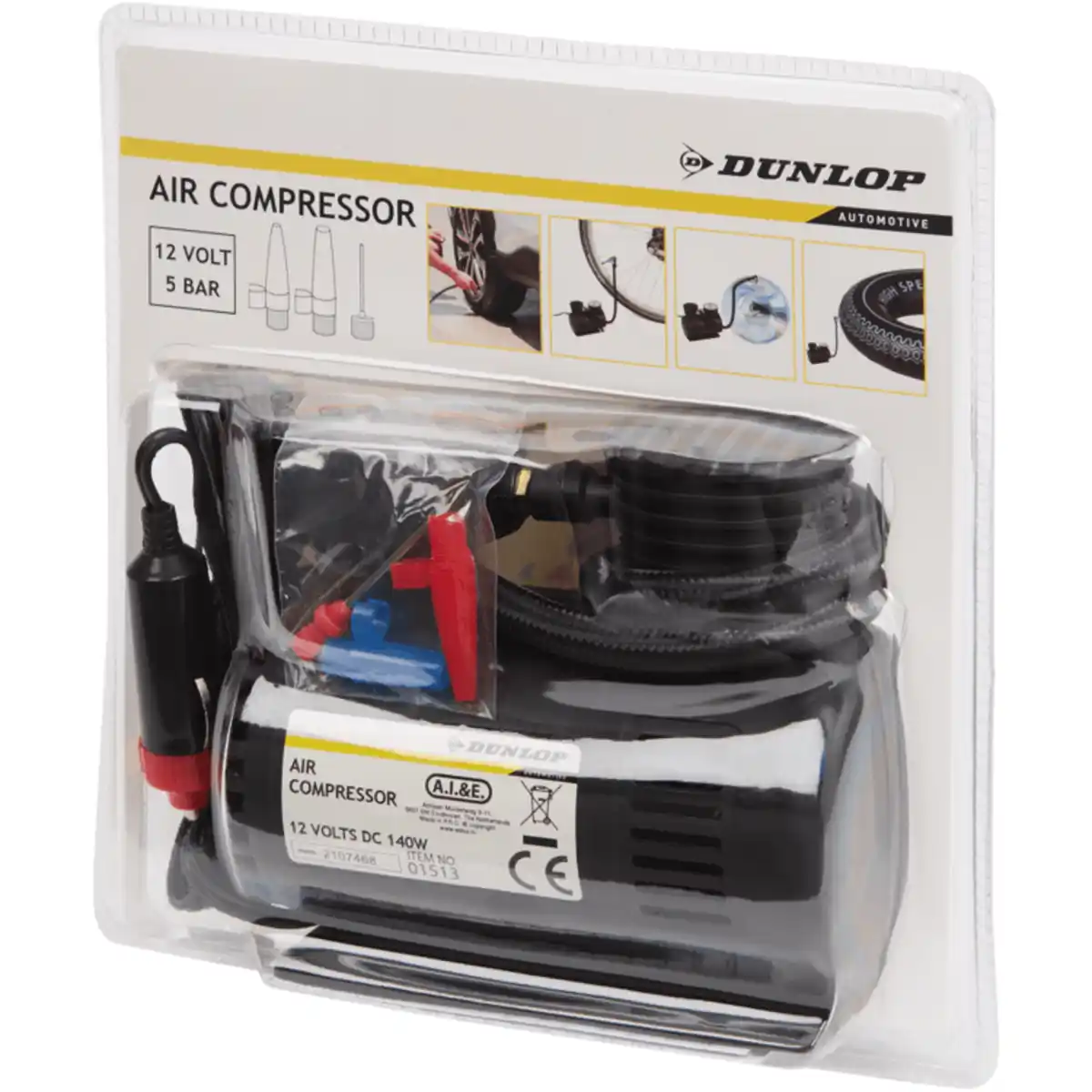 Bild 2 von Dunlop Mobiler Luftkompressor