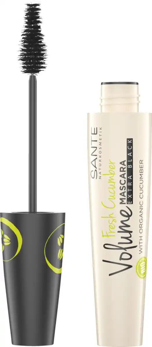 Bild 1 von Sante Fresh Cucumber Volume Mascara Extra Black, 12 ml