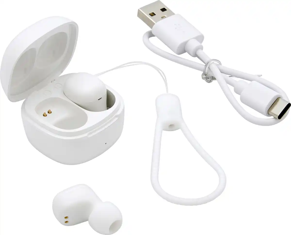 Bild 1 von IDEENWELT In-Ear-Bluetooth® Kopfhörer weiß