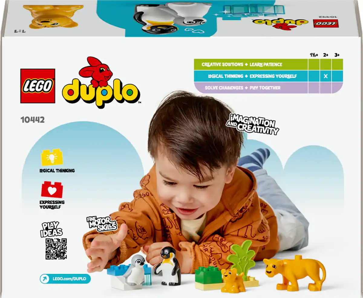 Bild 3 von LEGO duplo 10442 Wildtier-Familien: Pinguine und Löwen