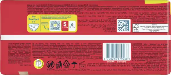 Bild 3 von Pampers premium protection Pants Gr.5 Junior 11-17kg Big Pack