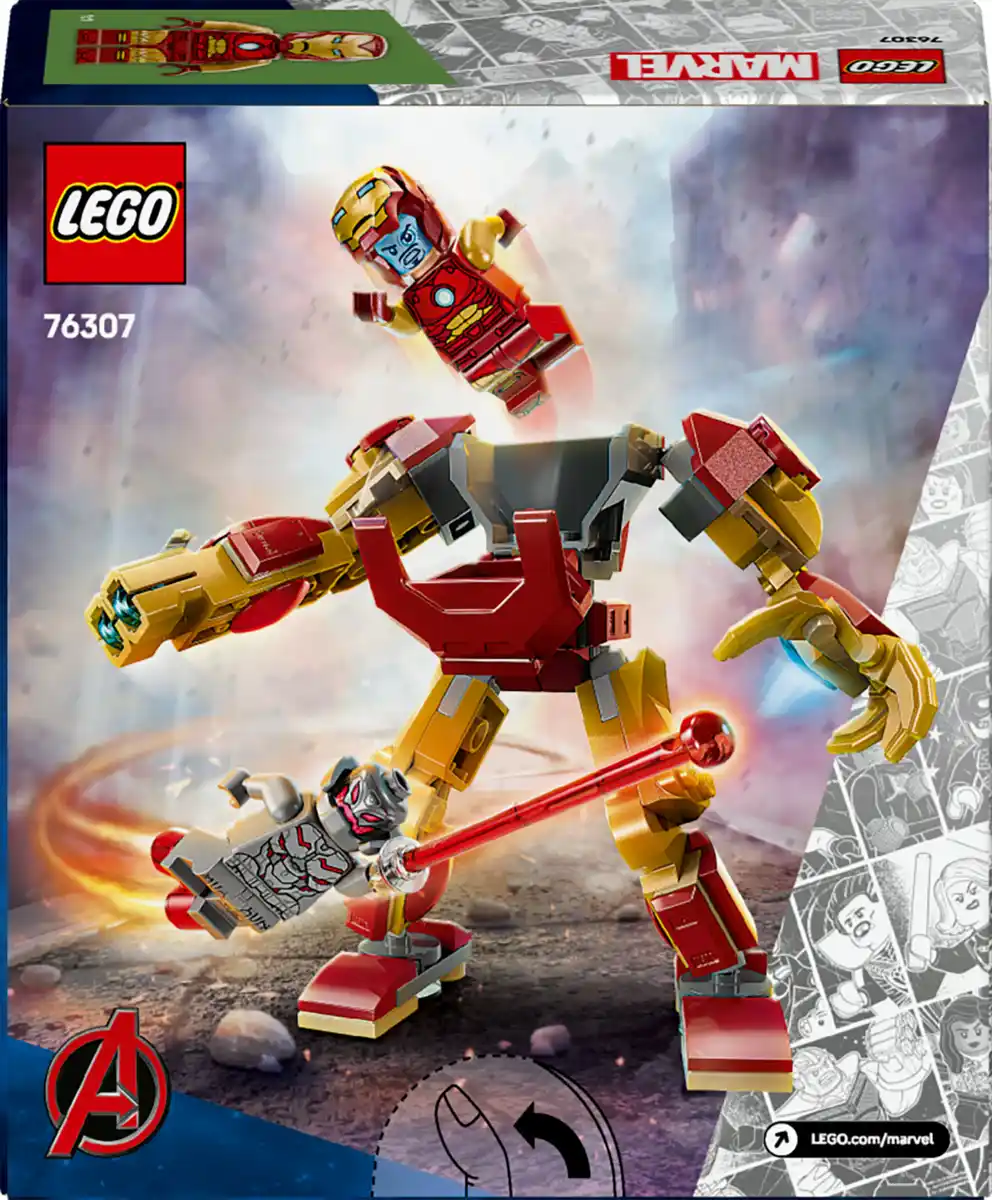 Bild 3 von LEGO Marvel 76307 Iron Man Mech vs. Ultron