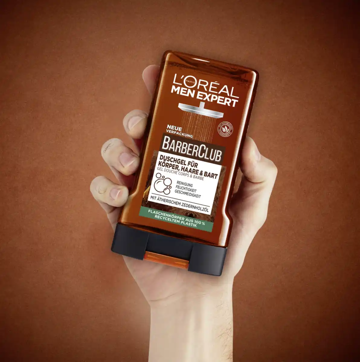 Bild 3 von L’Oréal Paris men expert Duschgel & Shampoo Barber Club mit Zedernholzöl, 250 ml