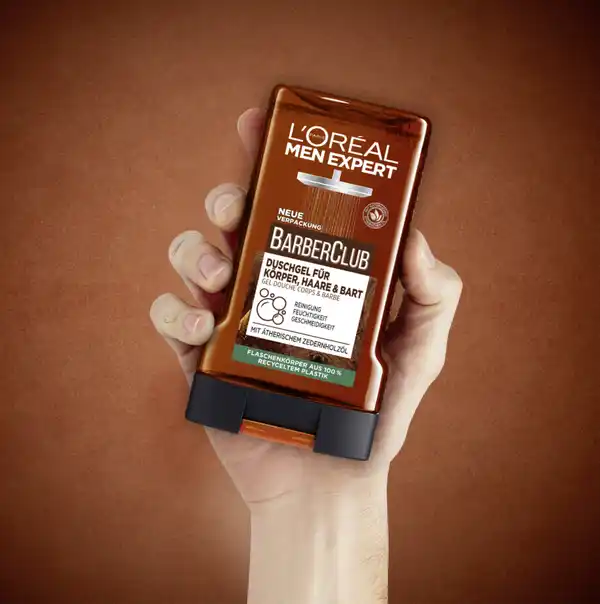 Bild 3 von L’Oréal Paris men expert Duschgel & Shampoo Barber Club mit Zedernholzöl, 250 ml