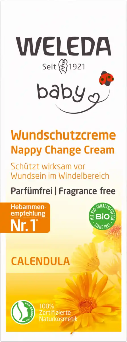 Bild 1 von Weleda Baby Derma Wundschutzcreme Calendula, 75 ml