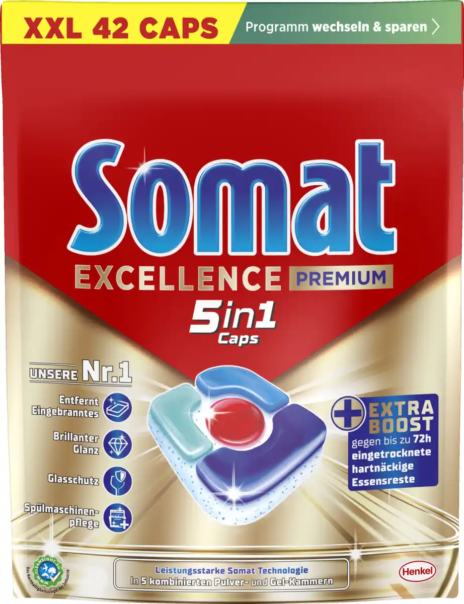 Bild 1 von Somat Excellence Premium 5in1 Caps