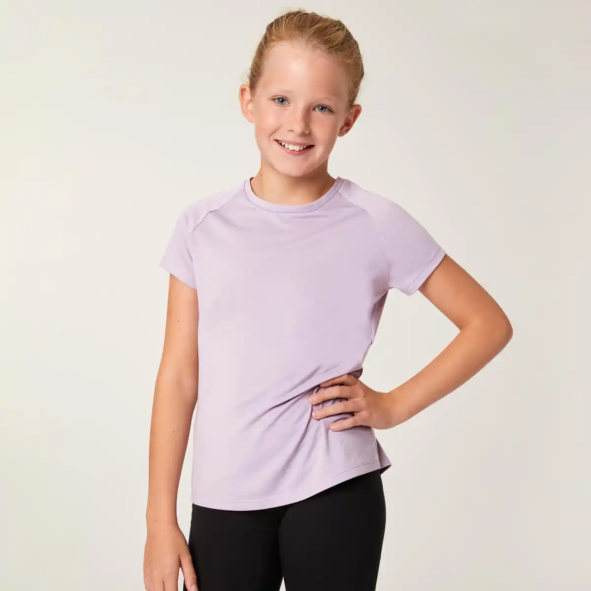 Bild 1 von DECATHLON T-Shirt Mädchen atmungsaktiv - S500 violett