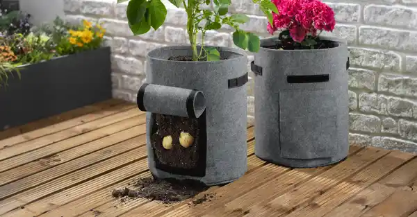 Bild 3 von IDEENWELT 2er Set Pflanzsäcke