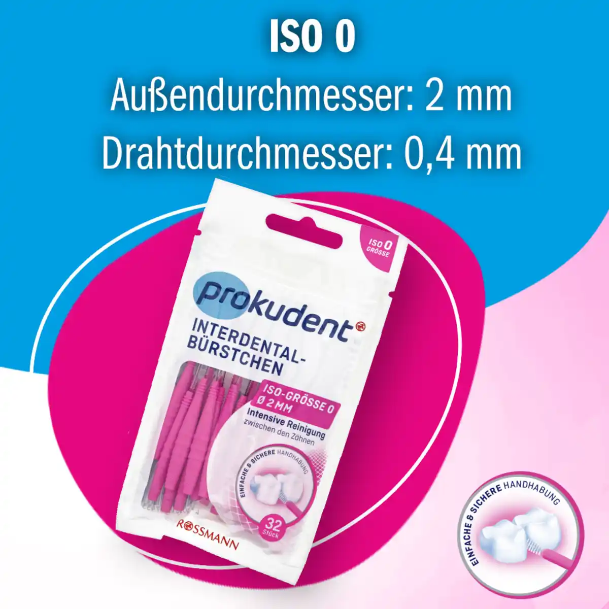 Bild 2 von prokudent Interdentalbürstchen Iso-Gr. 0