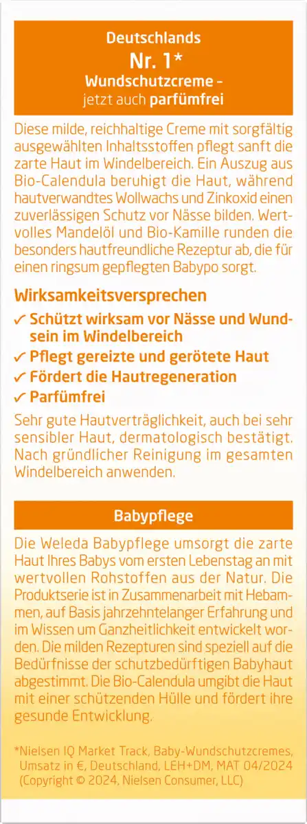 Bild 2 von Weleda Baby Derma Wundschutzcreme Calendula, 75 ml