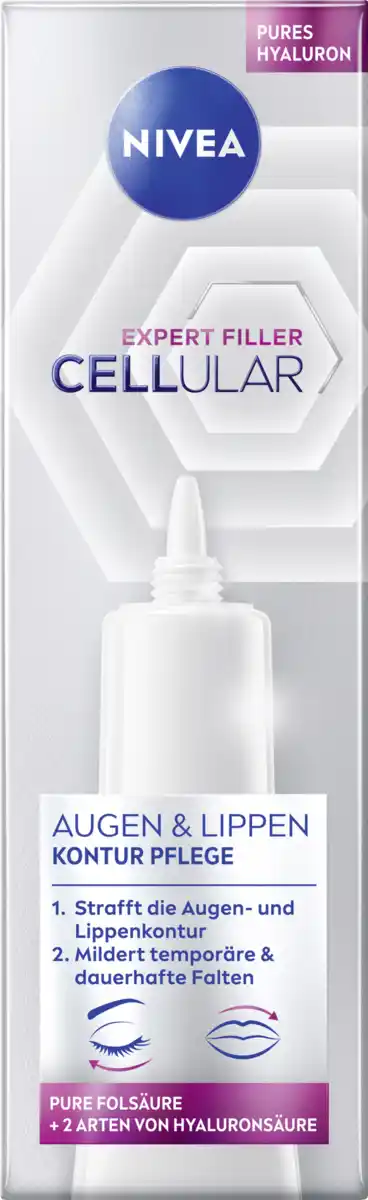 Bild 1 von NIVEA Cellular Expert Filler Augen & Lippen Kontur Pflege, 15 ml