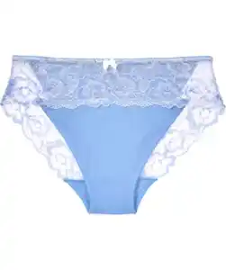 Slip Blumen, blau
