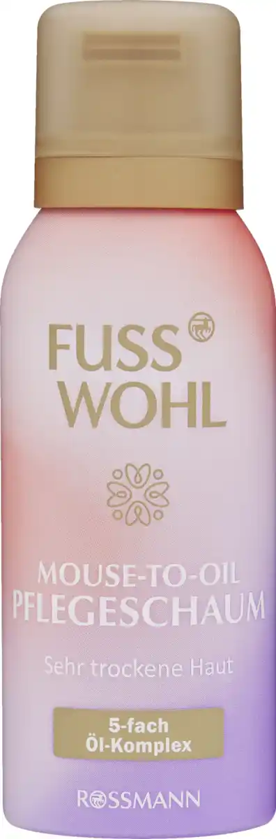 Bild 1 von FUSSWOHL Mousse-To-Oil Pflegeschaum, 100 ml