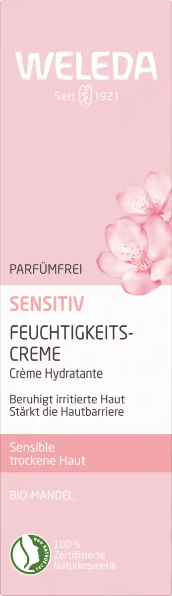 Bild 1 von Weleda Sensitiv Feuchtigkeitscreme Mandel, 30 ml