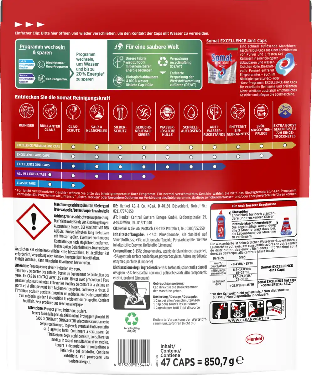 Bild 2 von Somat Excellence 4in1 Caps