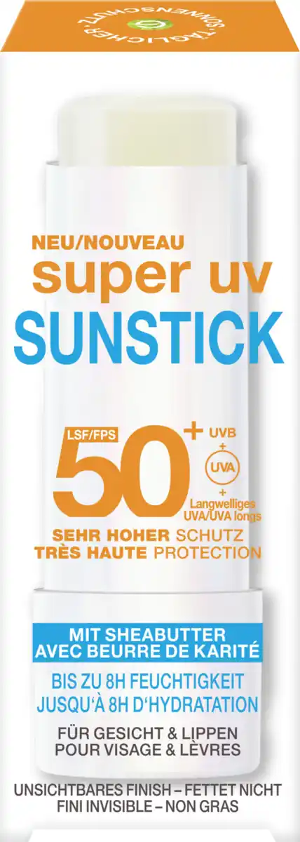 Bild 1 von Garnier Ambre Solaire Super UV Sunstick LSF50+, 9 ml