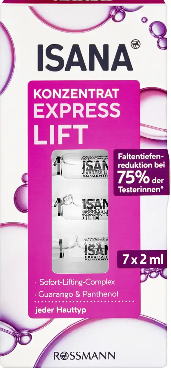 Bild 1 von ISANA Express Lift Konzentrat, 14 ml