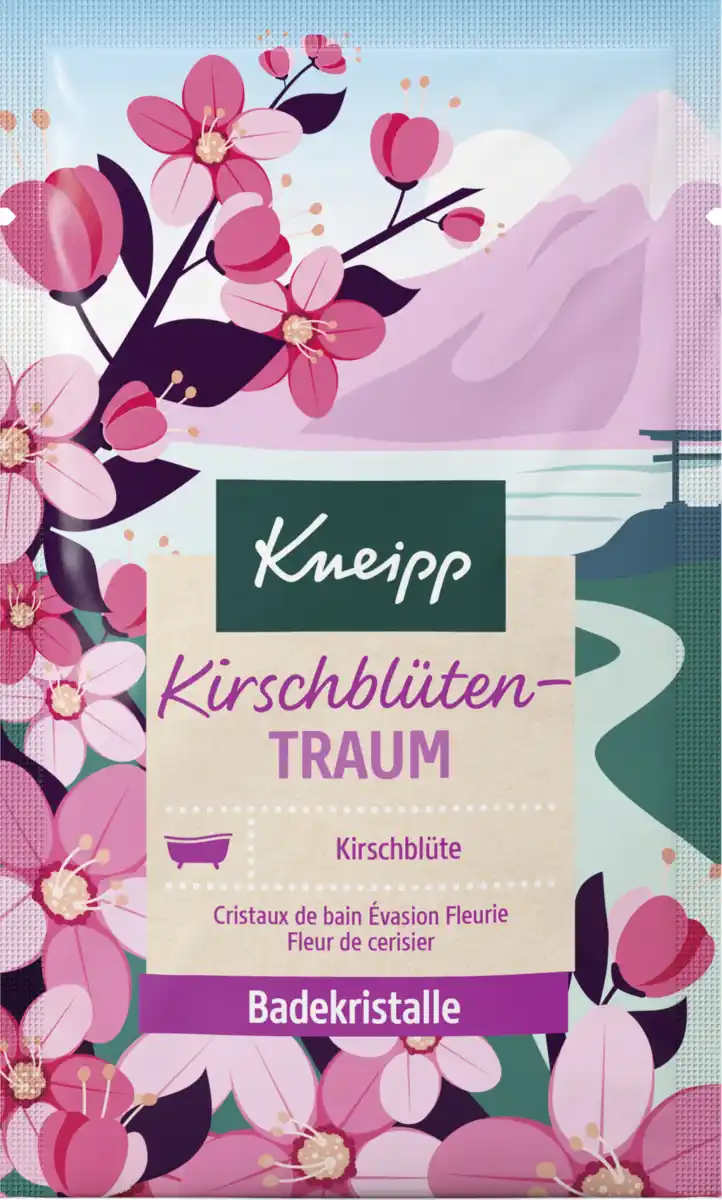 Bild 1 von Kneipp Kirschblüten-TRAUM Badekristalle, 60 g