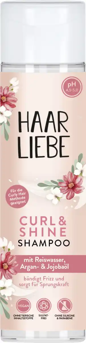 Bild 1 von Haarliebe Curl & Shine Shampoo, 250 ml
