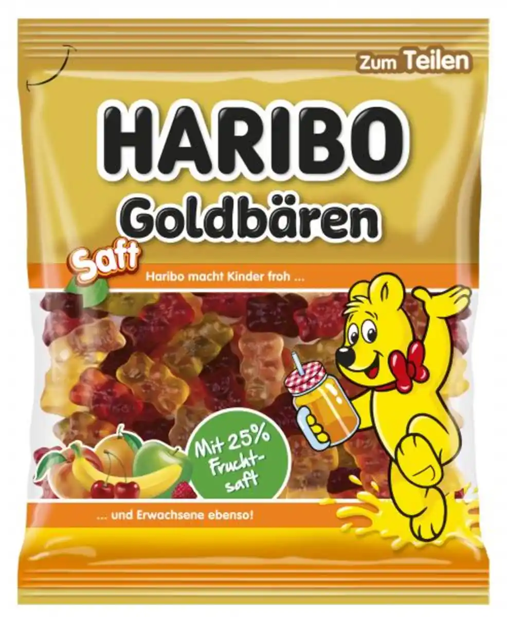 Bild 1 von Haribo Saft Goldbären
