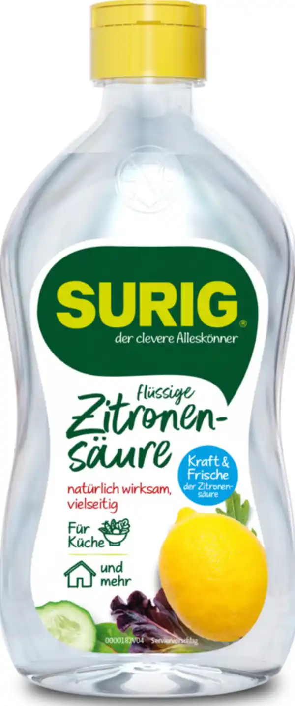 Bild 1 von SURIG Flüssige Zitronensäure, 390 ml