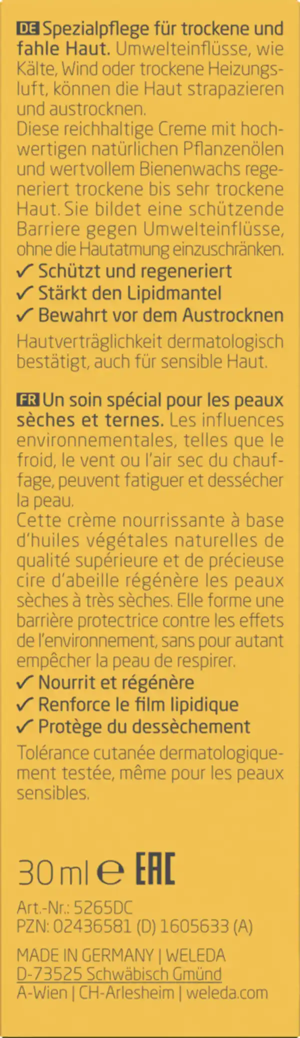 Bild 2 von Weleda Cold Cream Gesichtscreme, 30 ml