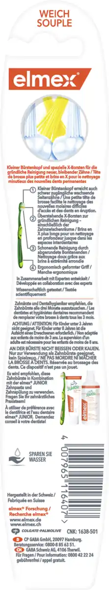 Bild 2 von elmex Junior Zahnbürste Weich