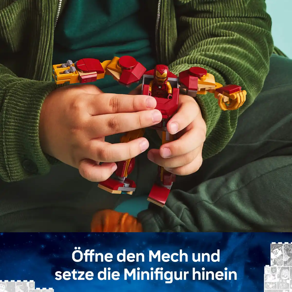 Bild 3 von LEGO Marvel 76307 Iron Man Mech vs. Ultron