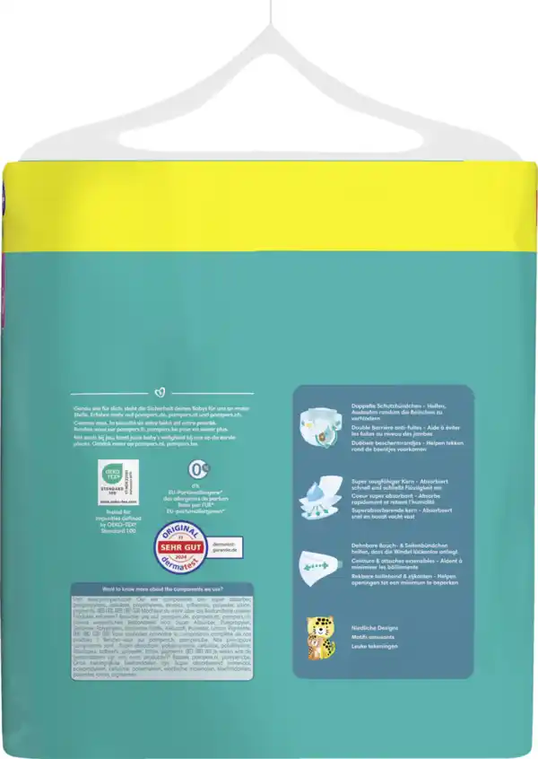 Bild 3 von Pampers Baby Dry Windeln Gr.4 Maxi Plus 10-15kg Big Pack