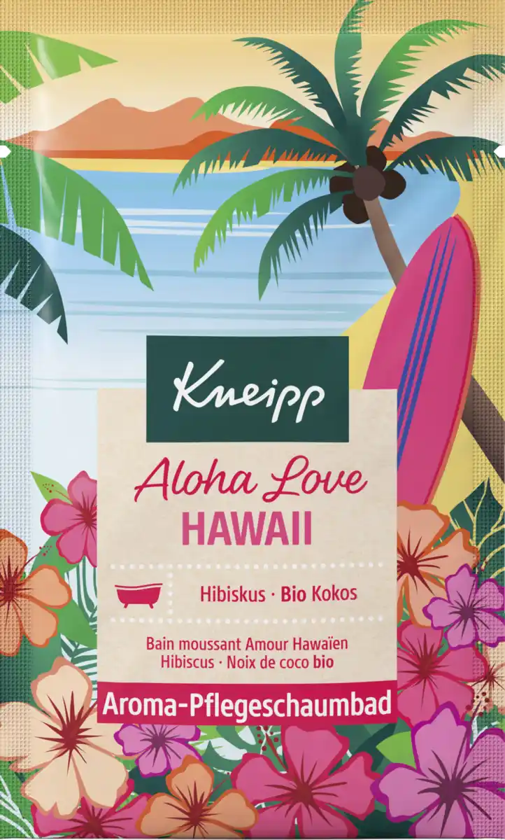 Bild 1 von Kneipp Aroma-Pflegeschaumbad Aloha Love HAWAII, 50 ml