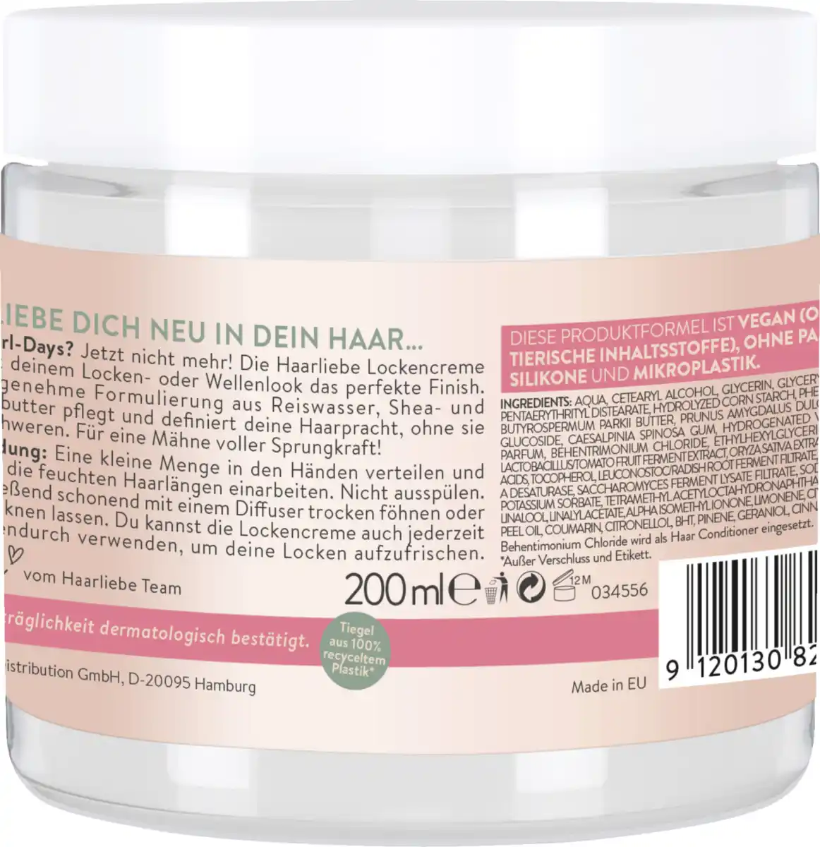 Bild 2 von Haarliebe Curl & Shine Lockencreme, 200 ml