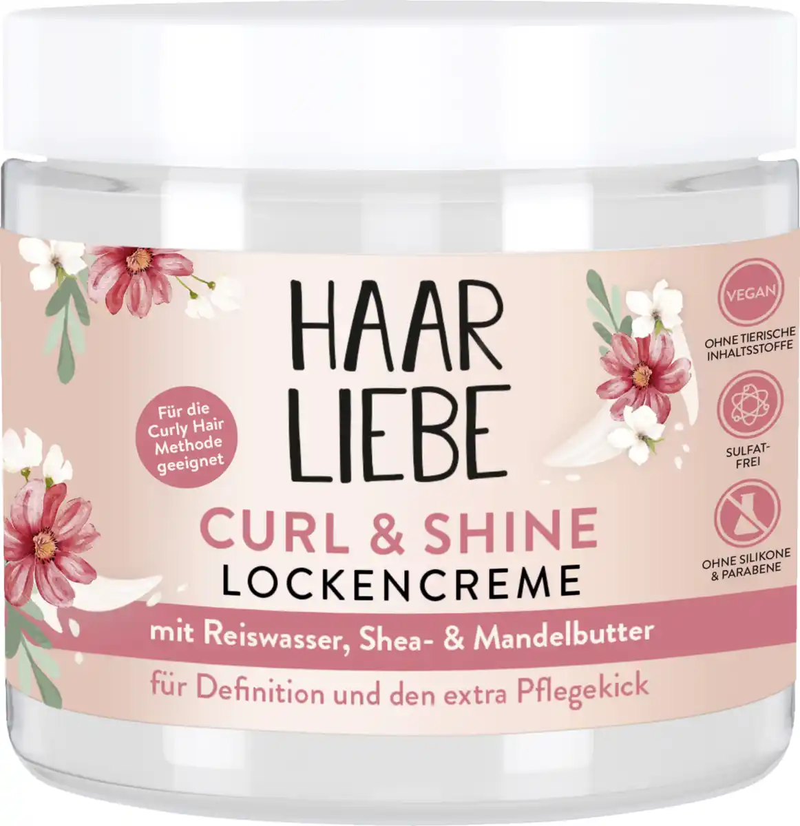 Bild 1 von Haarliebe Curl & Shine Lockencreme, 200 ml