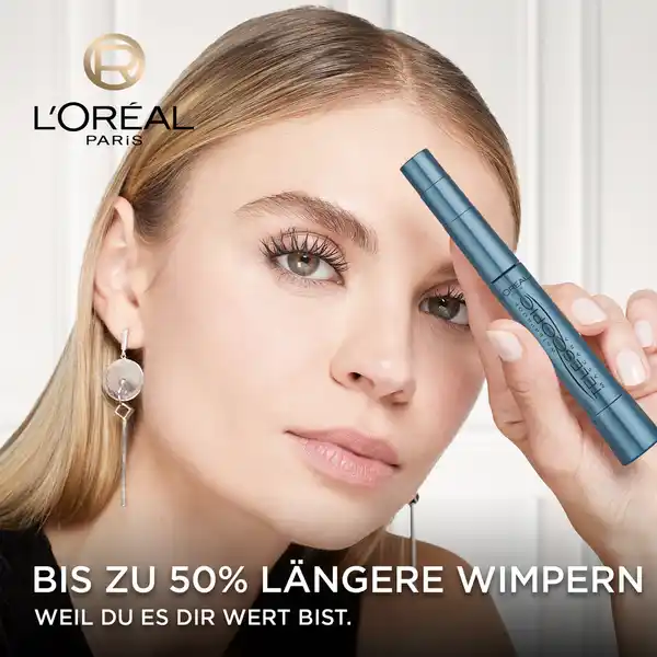Bild 4 von L’Oréal Paris Telescopic Waterproof Mascara Black, 8 ml