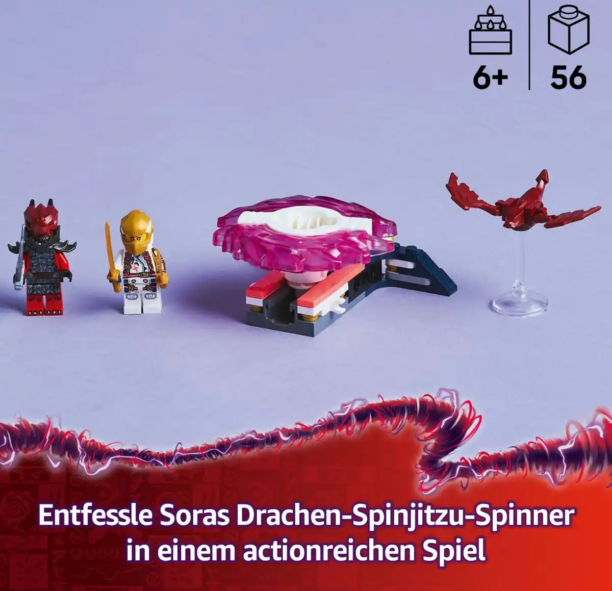Bild 4 von LEGO NINJAGO 71824 Soras Drachen-Spinjitzu-Spinner