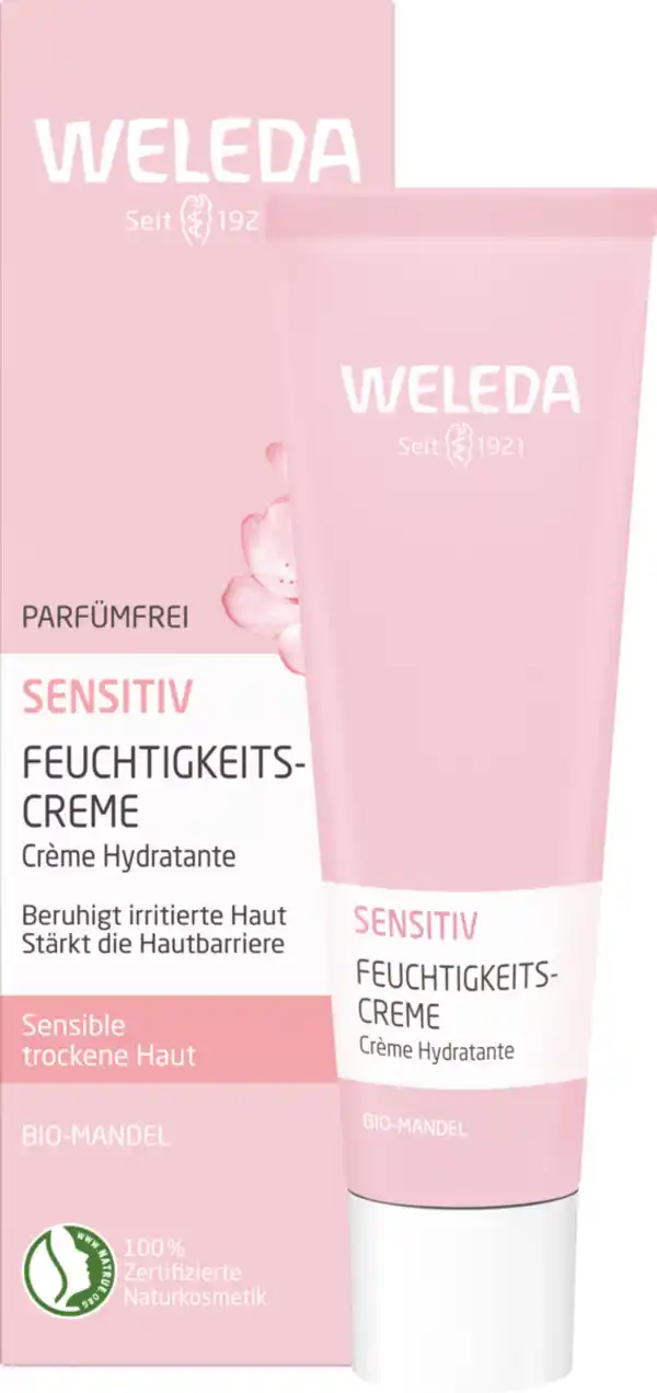 Bild 3 von Weleda Sensitiv Feuchtigkeitscreme Mandel, 30 ml