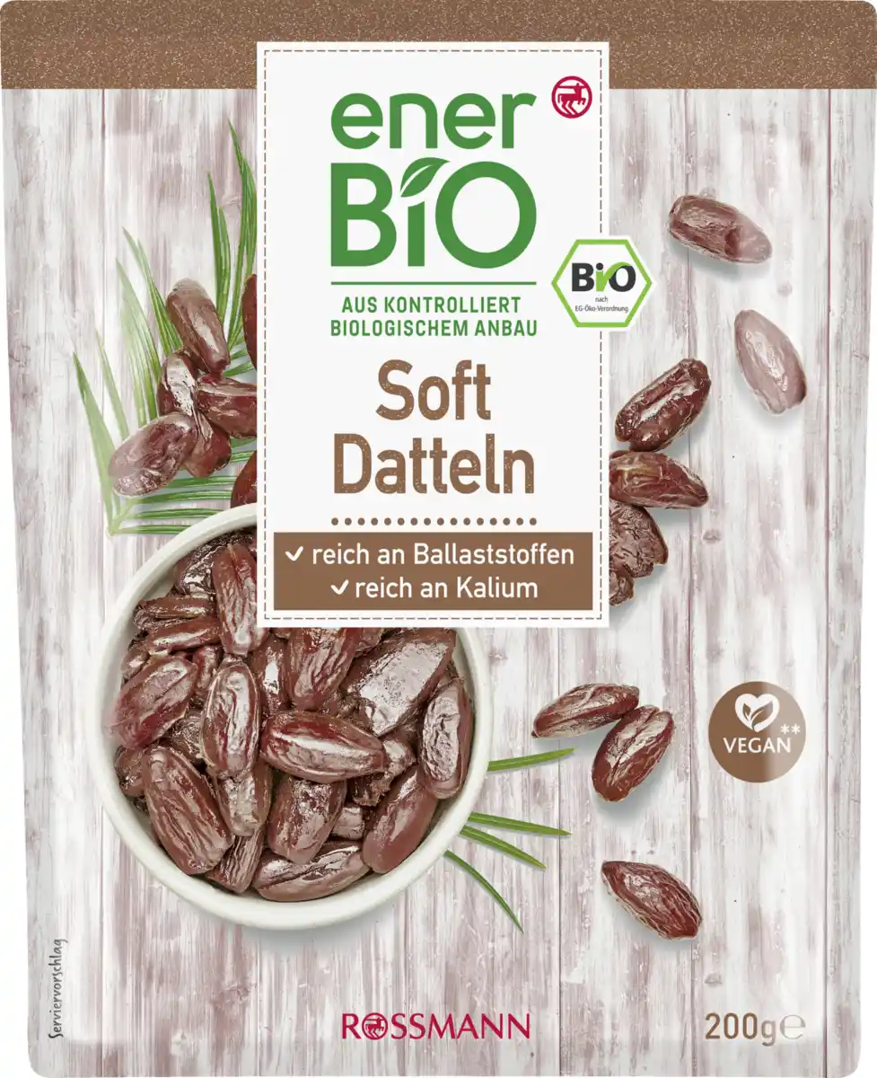 Bild 1 von enerBiO Soft Datteln, 200 g