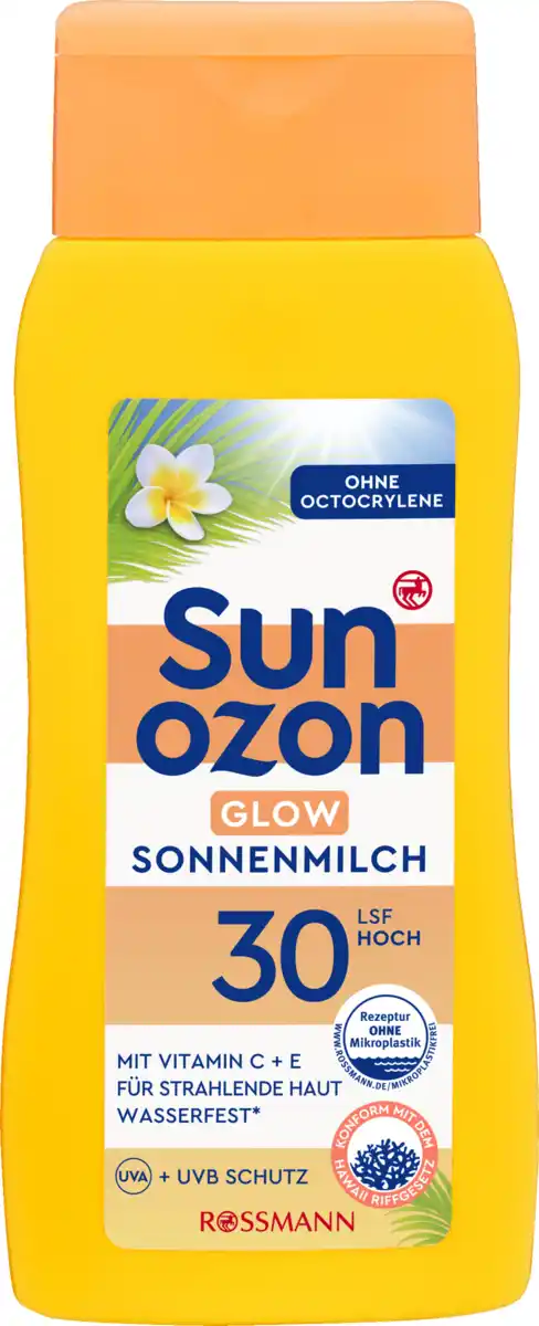 Bild 1 von sunozon Glow Sonnenmilch LSF 30, 200 ml