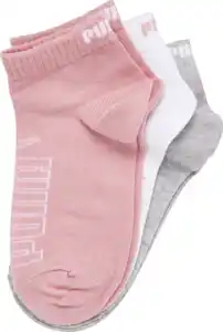 IDEENWELT Puma Kinder Socken 3er-Pack g/w/r 31/34