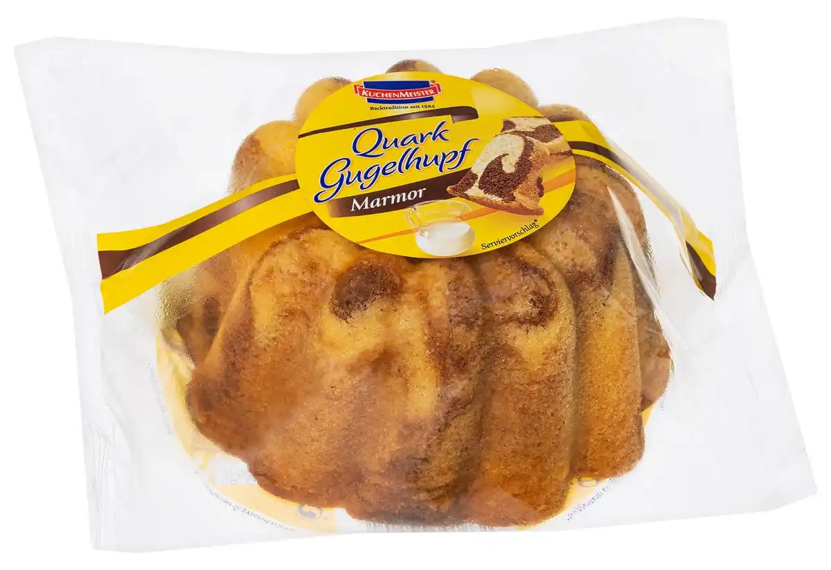 Bild 1 von KUCHENMEISTER Quark-Gugelhupf, 250-g-Packg.
