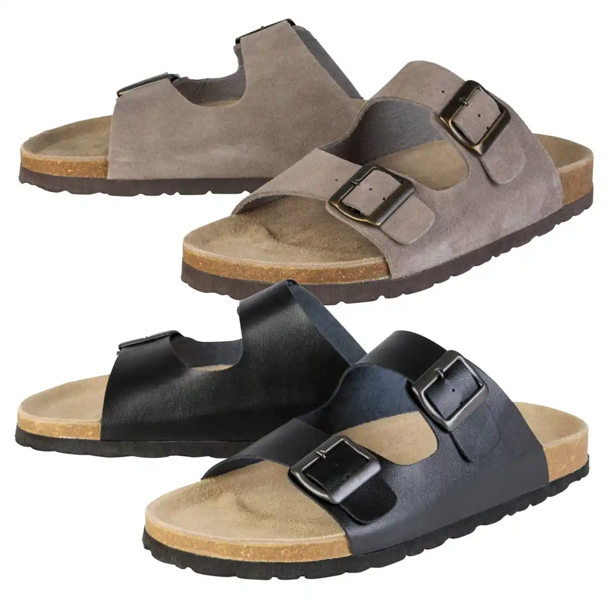 Bild 1 von TOWNLAND® Herren-Pantoletten, Paar