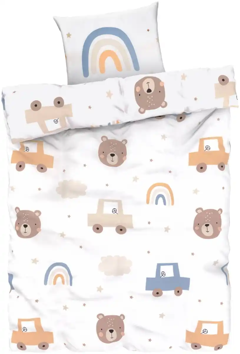 Bild 2 von KUNIBOO® Baby-Wendebettwäsche-Set, 2-teilig