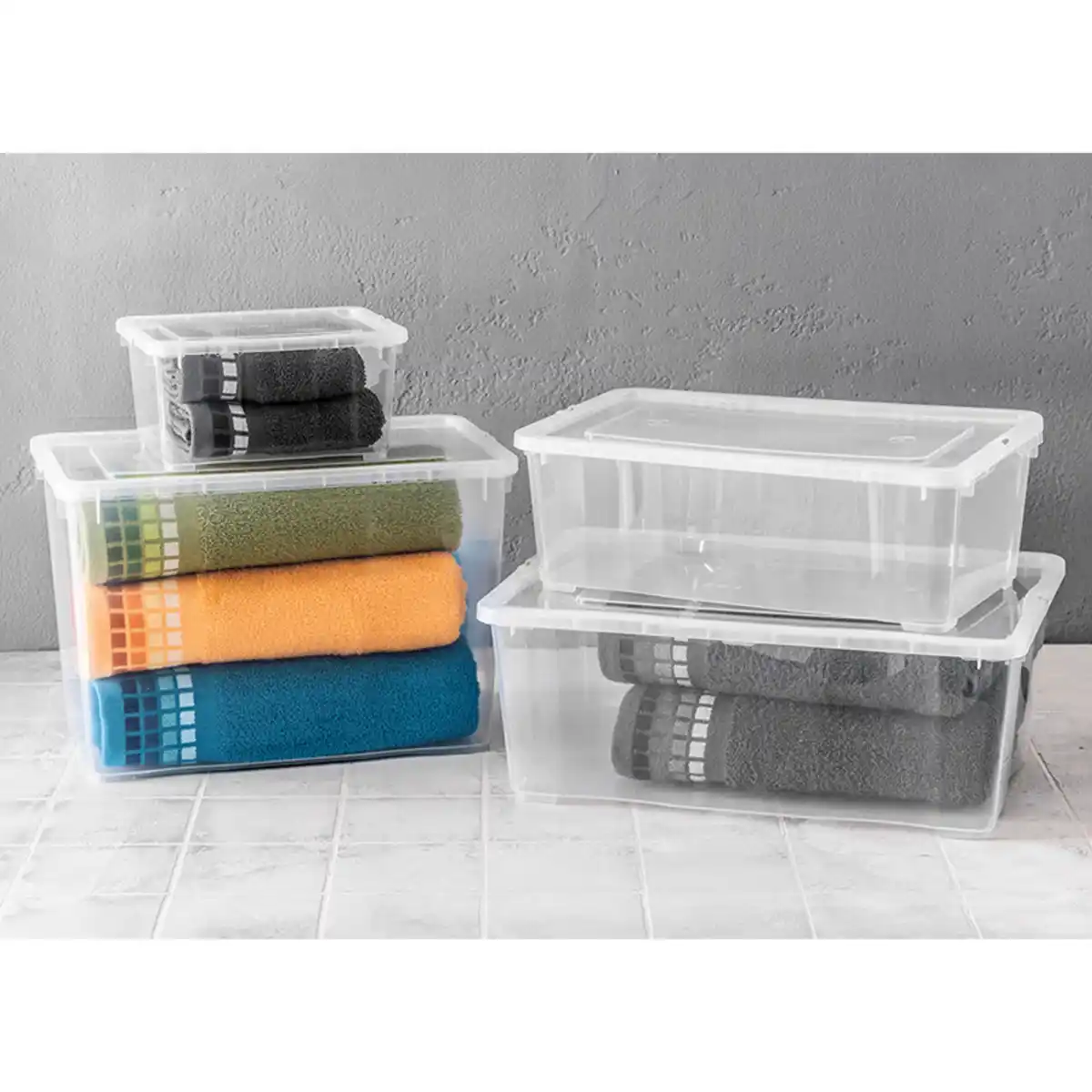 Bild 1 von Toptex XXL Klarsichtboxen-Set