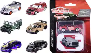 Dickie Toys Majorette Deluxe Assortment, 6-sort