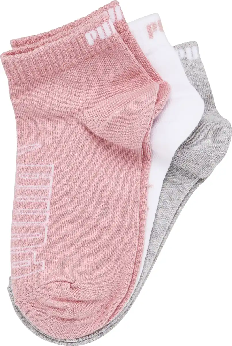 Bild 1 von IDEENWELT Puma Kinder Socken 3er-Pack g/w/r 35/38