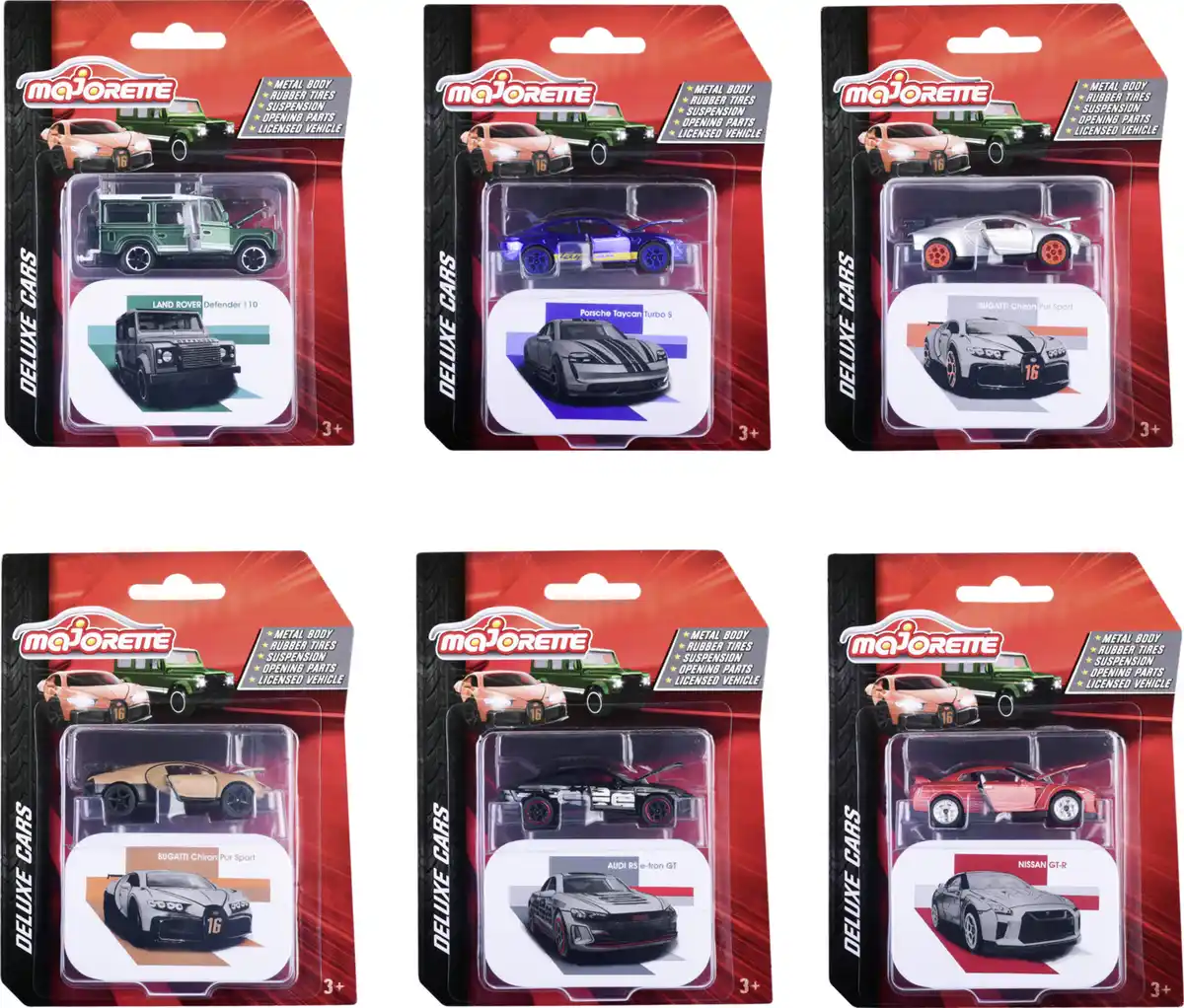 Bild 3 von Dickie Toys Majorette Deluxe Assortment, 6-sort