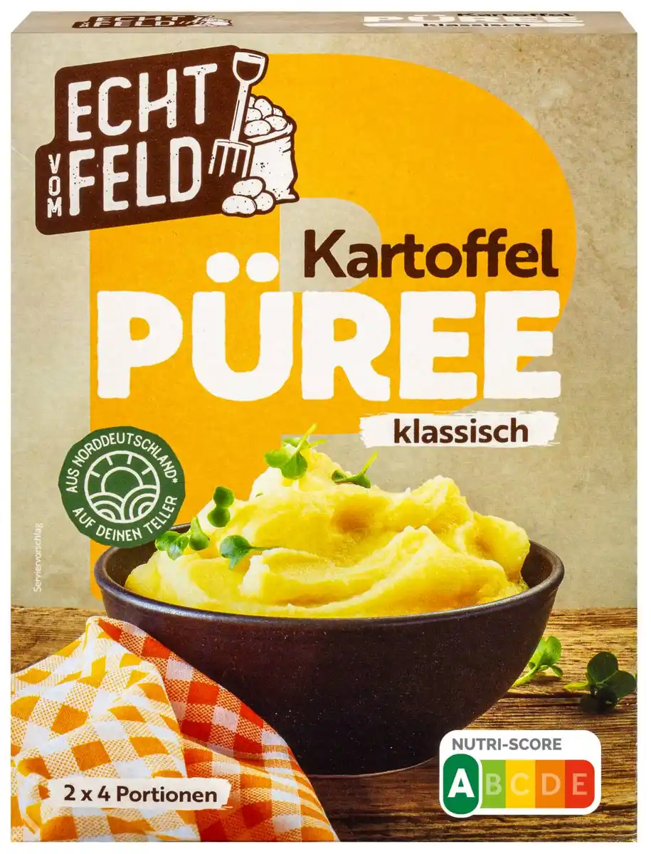 Bild 1 von ECHT VOM FELD Kartoffel-Püree oder Stampf- Kartoffeln, 180 - 230-g-Packg.